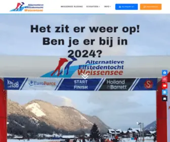 Weissensee.nl(Your next winter adventure) Screenshot