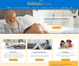 Weissgerberlesezirkel.de(Startseite) Screenshot