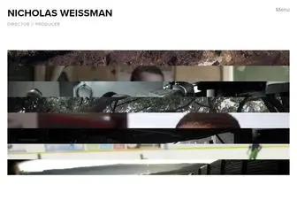 Weissmanstudio.com(NICHOLAS WEISSMAN) Screenshot