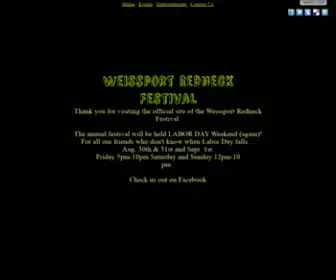 Weissportredneckfest.com(Weissport Redneck Festival) Screenshot