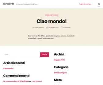 Weitaly.it(Un nuovo sito targato WordPress) Screenshot