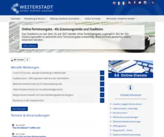 Weiterstadt.de(Willkommen in Weiterstadt) Screenshot