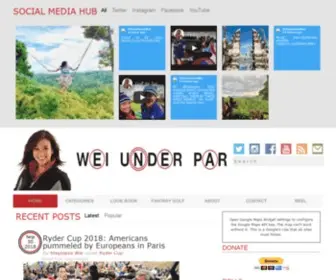Weiunderpar.com(Wei Under Par) Screenshot