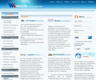 Weixin.vn(Professional International Freight Forwarding Company) Screenshot