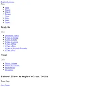 WejChert.ie(Wejchert Architects) Screenshot