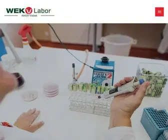 Wek-Labor.de(WEK Labor Visbek) Screenshot