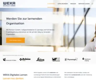 Weka-Elearning.de(WEKA Digitales Lernen) Screenshot