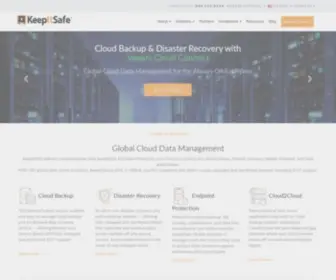 Wekeepitsafe.com(Secure Business Cloud Backup & Disaster Recovery Solutions from KeepItSafe) Screenshot