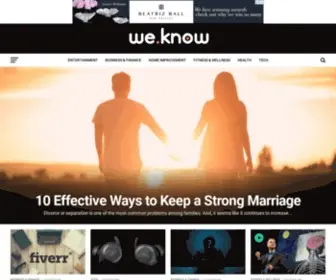 Weknowmag.com(Weknow) Screenshot