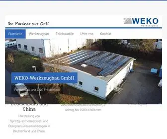 Weko-WerkZeugbau.de(WEKO Werkzeugbau GmbH) Screenshot