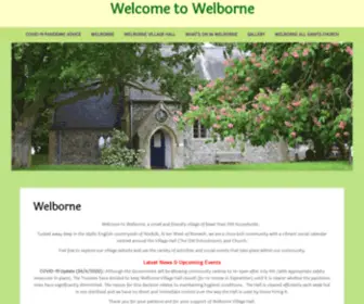 Welborne.org.uk(Welborne) Screenshot