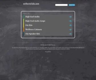 Welbornelabs.com(Welborne Labs) Screenshot