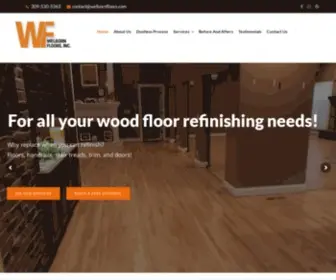 Welbornfloors.com(Wood Floor Refinishers) Screenshot