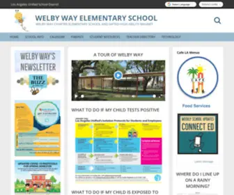 Welbyway.org(Welby Way Charter Elementary And Gifted) Screenshot