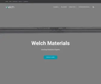 Welch-US.com(Bonding Chemistry Experts) Screenshot