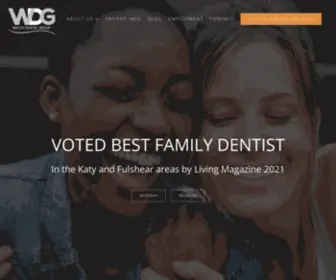 Welchdentalgroup.com(Family Dentistry in Houston and Katy) Screenshot