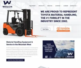 Welchequipment.com(Welch Equipment) Screenshot