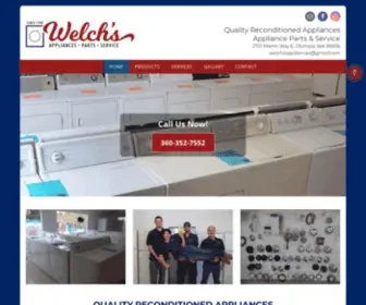 Welchsappliances.com(Appliances & Appliance Service) Screenshot