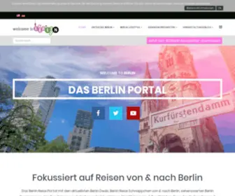 Welcome-TO-Berlin.com(Das Berlin Portal) Screenshot