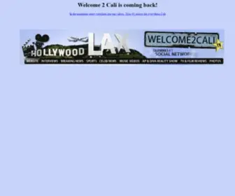 Welcome2Cali.com(Cali Home of the stars) Screenshot