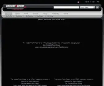 Welcome2Hiphop.com(Hip hop music videos) Screenshot