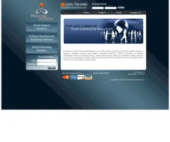 Welcome2Solutions.com(Database support solutions) Screenshot