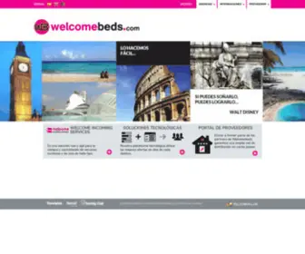 Welcomebeds.com(Welcomebeds es un banco de camas de distribución Global de Ávoris Corporación Empresarial) Screenshot