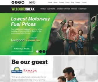 Welcomebreak.co.uk(Welcome Break) Screenshot