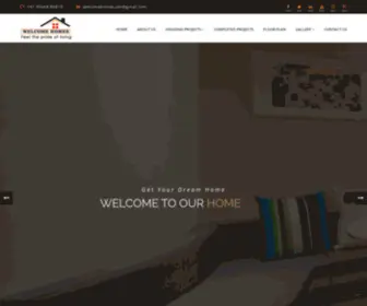 Welcomehomes.co.in(Welcome homes coimbatore) Screenshot