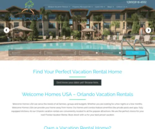 Welcomehomesusa.com(Welcome Homes USA) Screenshot