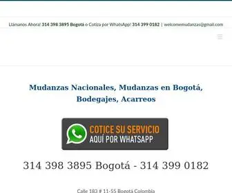 Welcomemudanzas.com(Mudanzas) Screenshot