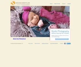 Welcomenewborn.com(In Hospital Photography) Screenshot