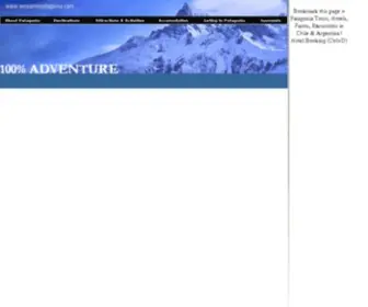 Welcomepatagonia.com(Patagonia Tours) Screenshot
