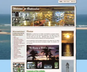 Welcometobatticaloa.com(Batticaloa) Screenshot