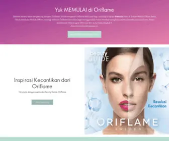 Welcometooriflame.id(Oriflame) Screenshot