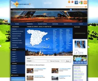 Welcometospain.net(Turismo en España) Screenshot