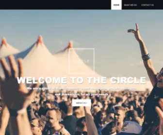 Welcometothecircle.nl(CIRCLE Events) Screenshot