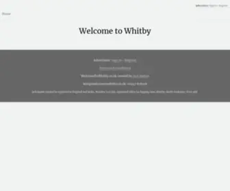 Welcometowhitby.co.uk(Whitby Holiday Accommodation Online Booking and Information) Screenshot