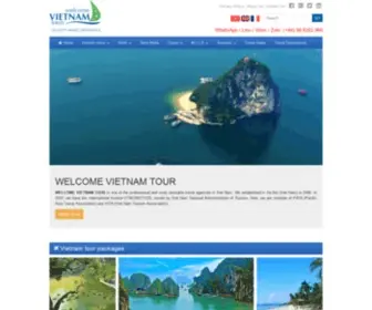 Welcomevietnamtours.com(Vietnam Tour Packages) Screenshot