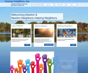 Welcomingnewton.org(Newton Neighbors) Screenshot