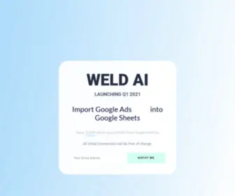 Weld.ai(Weld) Screenshot