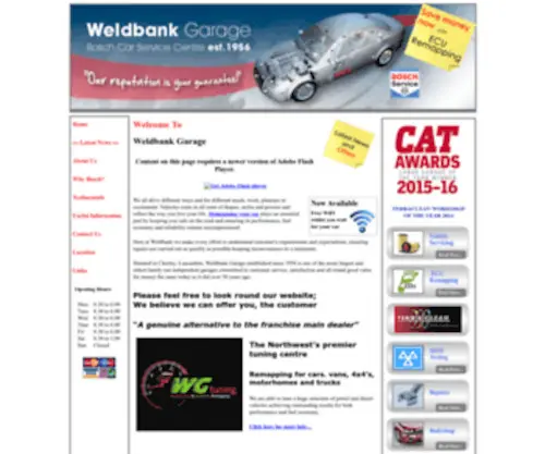 Weldbankgarage.co.uk(Weldbank Garage) Screenshot