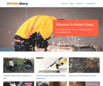 Welderquery.com(Welder Query) Screenshot