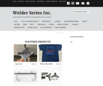 Welderseries.com(Paul Horton's Welder Series) Screenshot