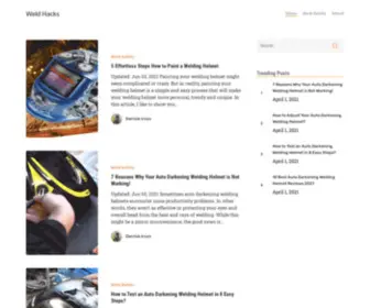 Weldhacks.com(Weld Hacks) Screenshot