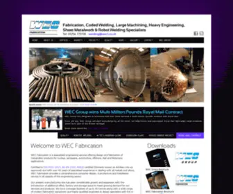 Welding-ENG.com(WEC Fabrication) Screenshot