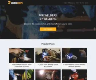 Weldingchamps.com(A Safer and More Efficient Way of Welding) Screenshot
