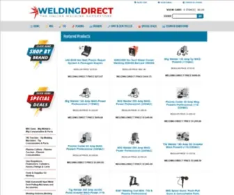 Weldingdirect.com(Welding Direct.Com) Screenshot