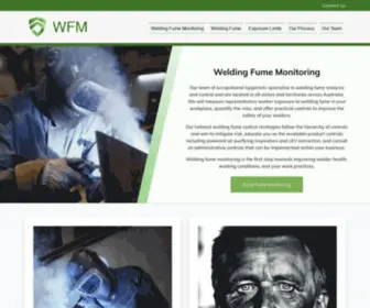 Weldingfumemonitoring.com.au(Welding Fume Monitoring) Screenshot