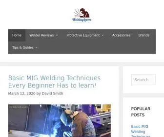 Weldinglovers.com(Welding Lovers) Screenshot